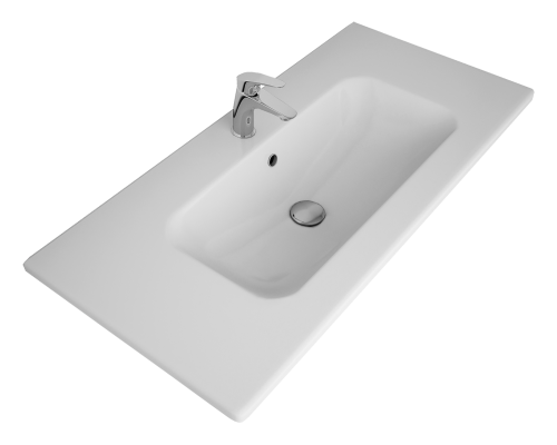 Раковина мебельная керамическая Dreja Euphoria 100 641235 100х50 накладная цвет белый