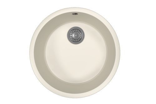 Кухонная мойка Florentina Вега Зеро 22.425.D0440.201 50х50 цвет белый поверхность матовая