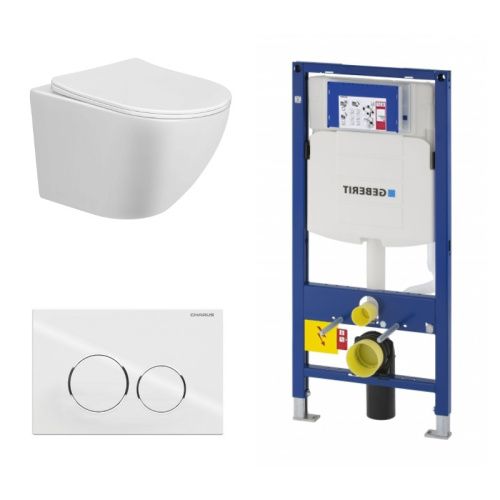 Сет унитаз + инсталляция + кнопка 111.300.00.5+FP.330.11.01+AM25010