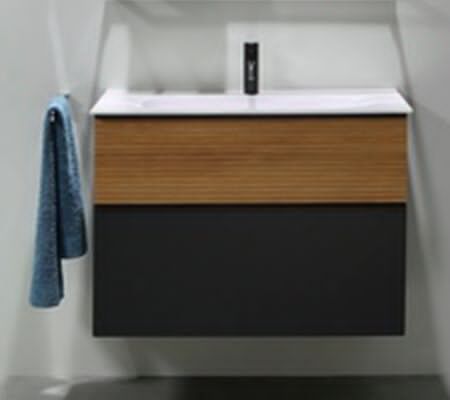 Тумба под раковину Burgbad Fiumo SFXN 122 F3958 FOT52 G0200 120х50 подвесная цвет серый