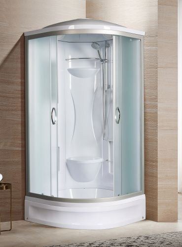 Душевая кабина River REIN 10000001307 90х90 четверть круга с крышей ориентация универсальная