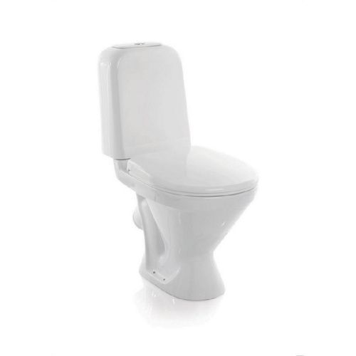 Унитаз-компакт напольный с бачком Sanita Самарский WC.CC/Samarsky/2-TM/WHT.G/S1 белый с сиденьем каскадный смыв