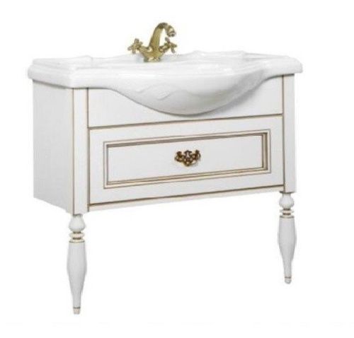 Тумба под раковину Roca America L Z.RU93.0.296.0 80х30 напольная цвет белый