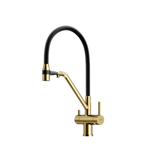 Смеситель для кухни Sancos Dora SC4003BG на мойку золото