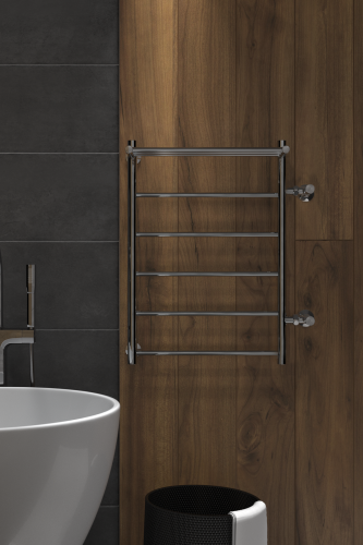 Полотенцесушитель водяной Indigo Line LLSHSW70-60R-б/п-60 70х70 хром