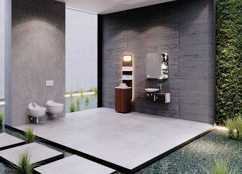 Тумба с раковиной Creavit Foglia FL0110.00 60х40