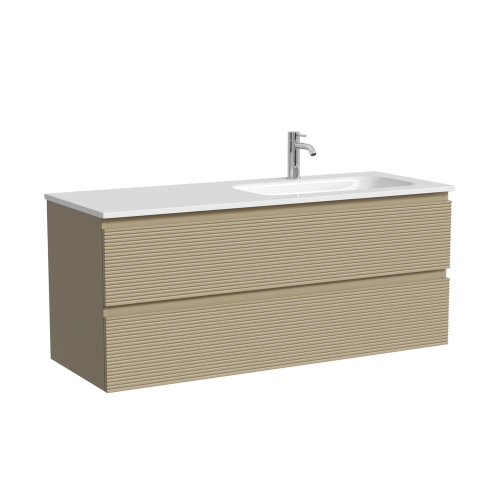 Тумба под раковину Sancos FOLK FL120RCP 120х40 подвесная цвет бежевый