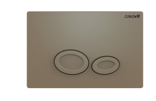 Клавиша смыва механическая Creavit GP2002.06 цвет коричневый