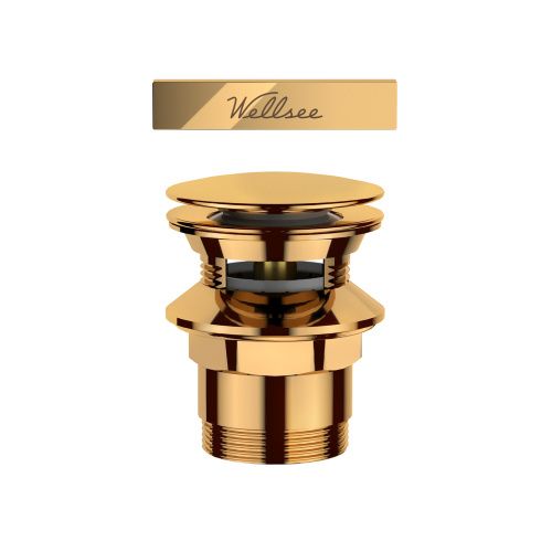 Слив-перелив для ванны Wellsee Useful Extras 231920000 золото