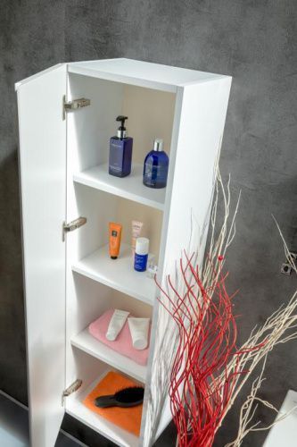 Шкаф-пенал Armadi Art Capolda 849-120-W 40х120 подвесной цвет белый