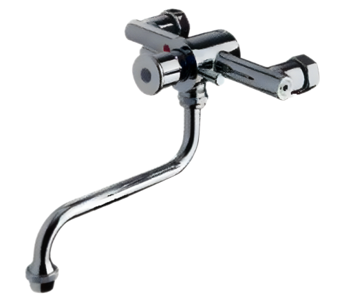 Смеситель для раковины Remer Tempor TE41M настенный хром