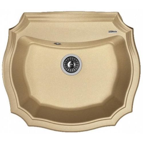 Кухонная мойка Florentina Эмилия 640 20.355.D0640.104 65х55 цвет бежевый поверхность матовая
