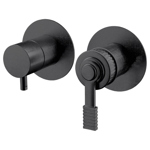 Смеситель для душа Remer Atelier AL93ZPCFP встраиваемый в стену черный