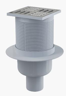 Душевой трап Alcadrain APV32 15х15 хром