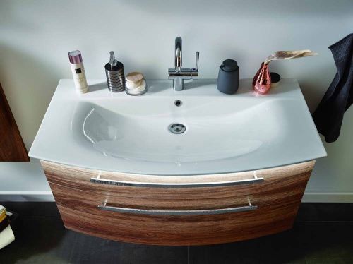 Раковина керамическая Puris Speed WTM8508B1 80х50 накладная цвет белый 1 отверстие под смеситель