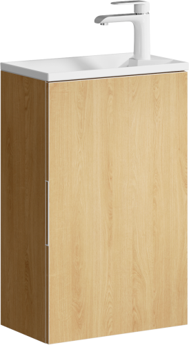 Тумба под раковину Aqwella Y ACC0104DZ 40х30 подвесная цвет коричневый