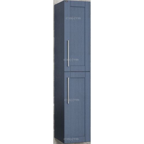 Шкаф-пенал СанТа Венера 521002 30х150 подвесной цвет синий