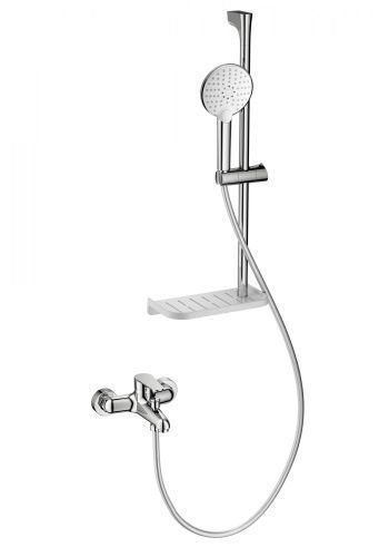 Душевой гарнитур Wonzon & Woghand Alfa WW-AE3201-CR настенный хром