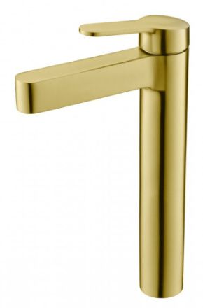 Смеситель для раковины BelBagno DELTA DEL-LMC-BORO на столешницу золото