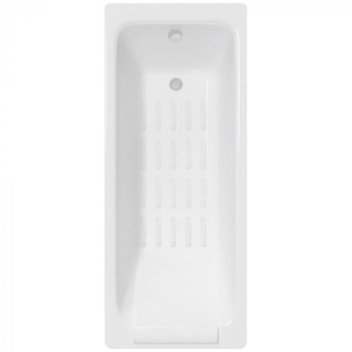 Ванна чугунная Delice Palomba DLR230620-AS 170х70 пристенная прямоугольная без ножек с антискользящим покрытием