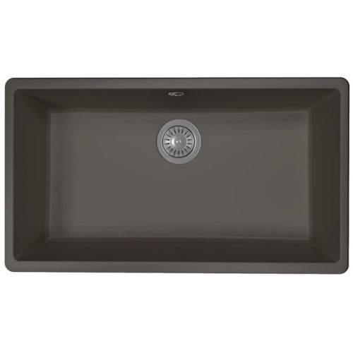 Кухонная мойка Florentina Вега 700 22.435.E0700.302 75х40 цвет черный поверхность матовая