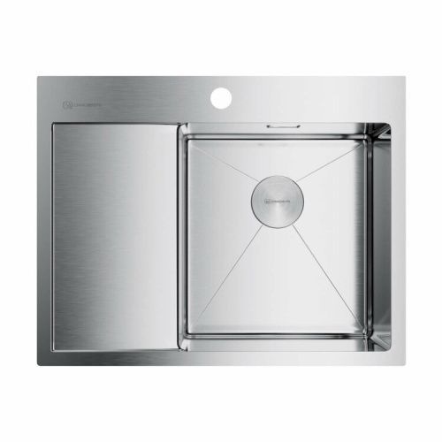 Кухонная мойка Omoikiri Akisame 4973059 65х50 цвет хром поверхность полированная