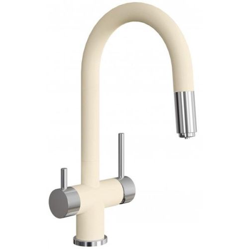 Смеситель для кухни Florentina Маэстро 337.03Н.2123.202 на мойку бежевый