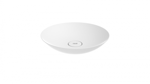 Раковина из сантехнического фарфора Creavit Foglia FG145-00CB00E-0000 40х40 накладная цвет белый