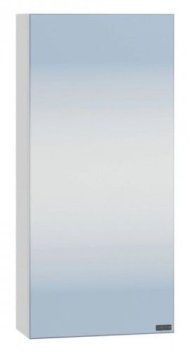 Зеркало-шкаф СанТа Аврора 700330 30х70 подвесной цвет белый
