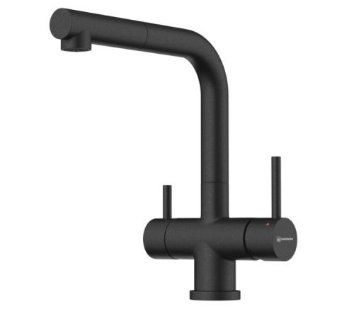Смеситель для кухни Omoikiri Takamatsu-S 4994570 на мойку черный
