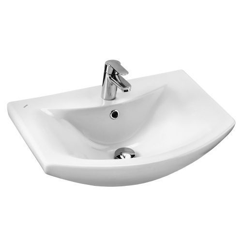 Раковина из сантехнического фарфора Santek Балтика WH110246 60х40 накладная цвет белый