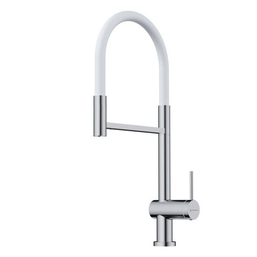 Смеситель для кухни Omoikiri Kanto 2 Plus 4994400 на мойку белый/хром