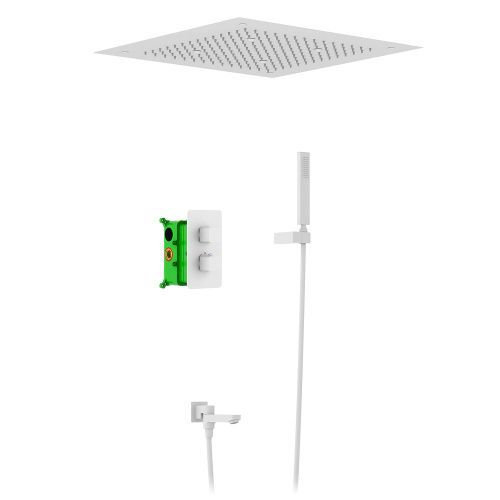 Душевая стойка Timo Petruma SX-5019/16SM настенная цвет белый