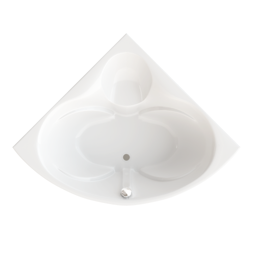 Ванна акриловая Тритон Сабина Н0000099987 160х160 угловая четверть круга без каркаса