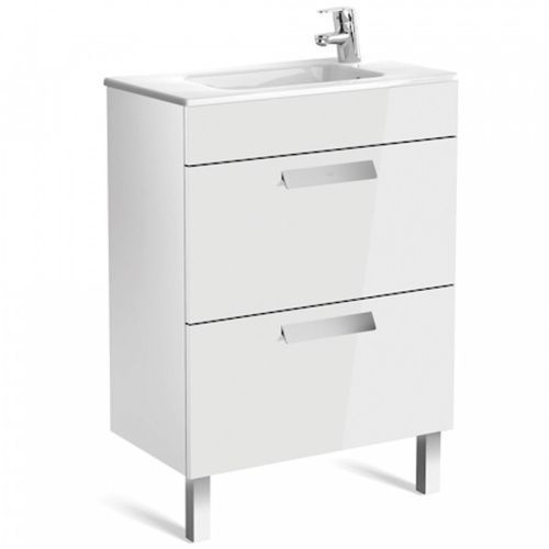 Тумба под раковину Roca Debba ZRU9302708 60х40 напольная цвет белый