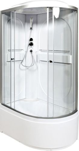 Душевая кабина AvaCan L620L 120х80 асимметричная с крышей ориентация левая