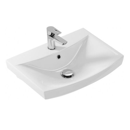 Раковина Cersanit Carina UM-CAR55/1 60х40 встраиваемая цвет белый