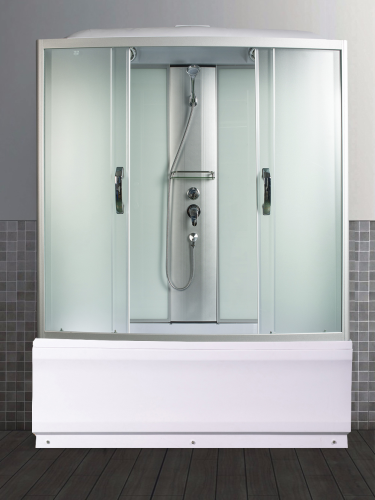 Душевой бокс River NARA 10000003025 150х80 стекло матовое профиль хром