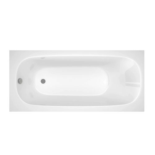 Ванна акриловая Berges Nelu 050024 180х80 пристенная прямоугольная без ножек