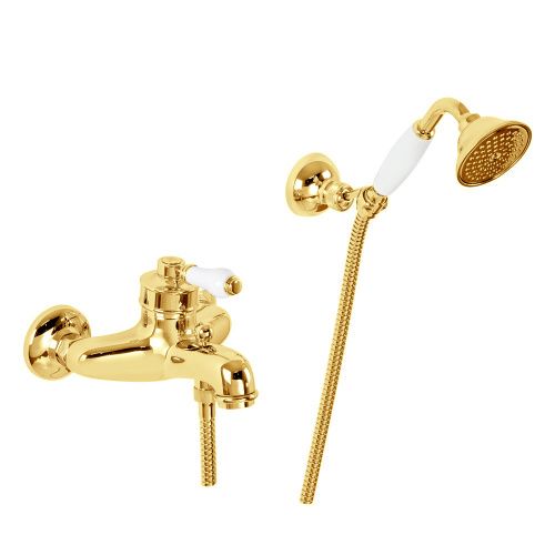 Смеситель для ванны Migliore ERMITAGE 18627 настенный золото