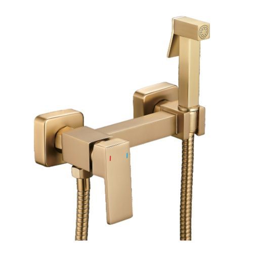 Гигиенический душ со смесителем Shevanik S137G золото