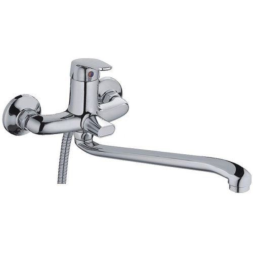 Смеситель для ванны и душа Haiba HB16 HB2216 настенный хром