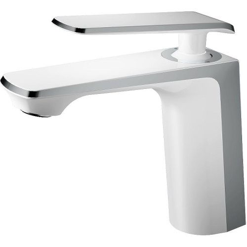 Смеситель Haiba HB548-8 HB10548-8 на раковину белый/хром