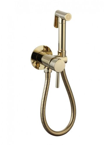 Гигиенический душ со смесителем CeramaLux KRS/002 золото