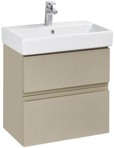 Тумба под раковину Roca OLETA A857639515 60х40 подвесная цвет бежевый