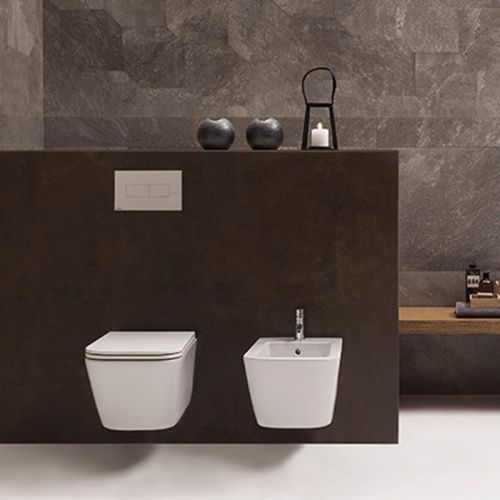 Биде подвесное Globo Stone STS10.BI*1 цвет белый