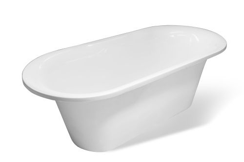 Ванна из литьевго мрамора Эстет Лион ФР-00014537 175х80 отдельностоящая овальная