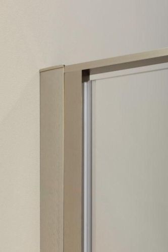 Боковая стенка Allen Brau Priority 3.31014.BA 80х200 стекло прозрачное профиль серебро