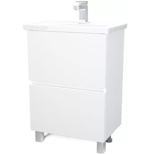 Тумба под раковину 1MarKa Aris У76053 60х40 цвет белый