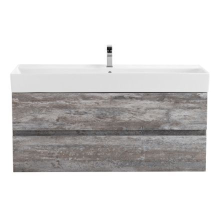Тумба под раковину Cezares MOLVENO 46 MOLVENO 46-120-2C-SO-LG 120х50 подвесная цвет серый